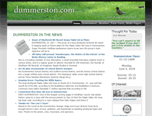 Tablet Screenshot of dummerston.com